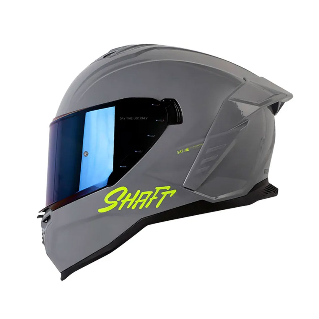 CASCO INTEGRAL SHAFT 598 GTR GRIS+AMARILLO NEÓN