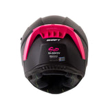 CASCO INTEGRAL SHAFT 504 NEGRO+FUCSIA VISOR SMOKE