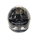 CASCO INTEGRAL LS2 FF808 STREAM II AIR_FORCE GRIS OSCURO+NEGRO