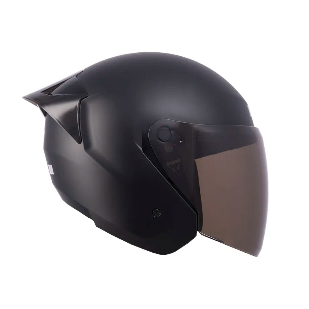 CASCO ABIERTO ICH 101 NEGRO MATE