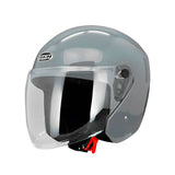 CASCO ABIERTO TECH T10 GRIS BRILLANTE