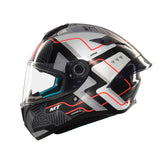 CASCO INTEGRAL TARGO S BRIK C0 BLANCO BRILLO