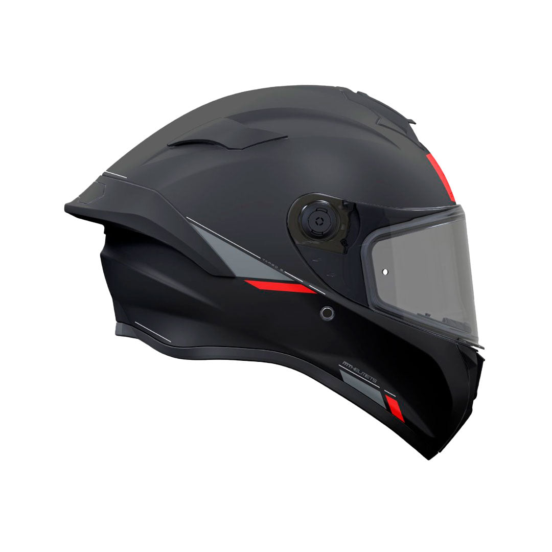 CASCO INTEGRAL TARGO S SOLID A1 NEGRO MATE