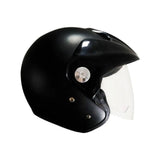 CASCO ZEUS 507 ABIERTO NEGRO MATE