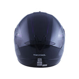 CASCO INTEGRAL KONTROL 878 ORTEX NEGRO+MORADO