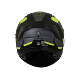 CASCO INTEGRAL SPARTAN PANTHER SV PLANO B3 GALE NEGRO+GRIS+VERDE NEÓN