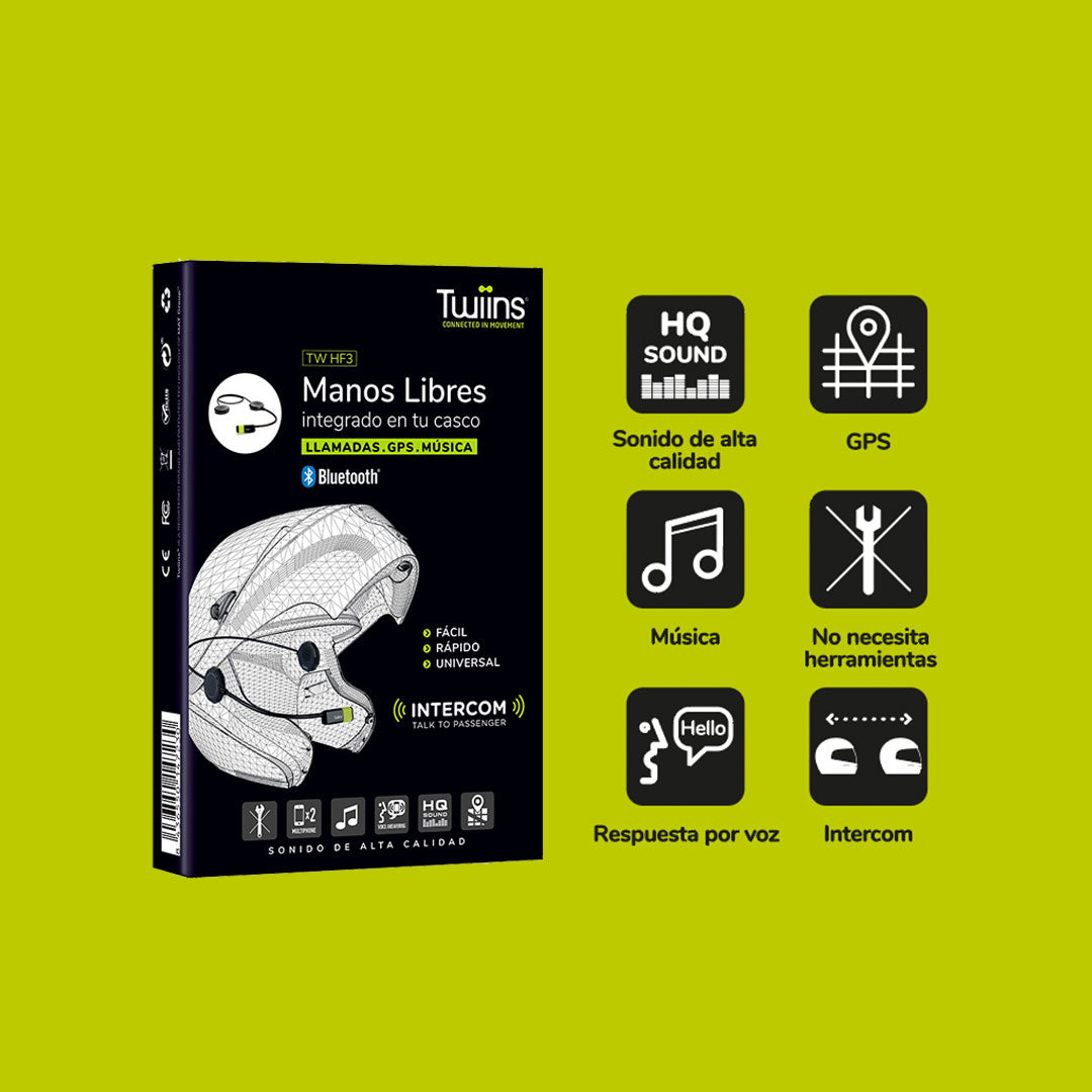 INTERCOMUNICADOR TWIINS HF3 5.0