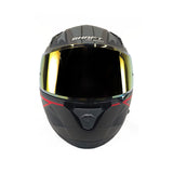 CASCO INTEGRAL SHAFT PRO 612 DV EVO AF087 GRIS OSCURO + ROJO