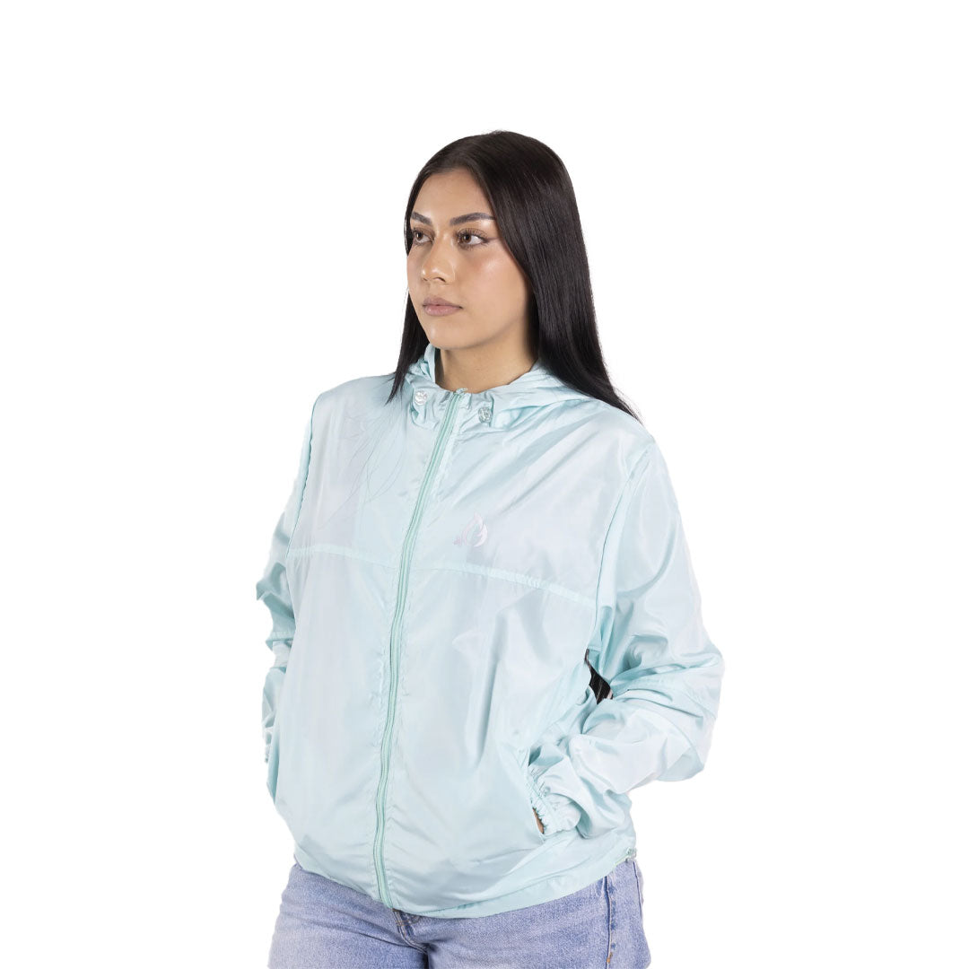 CORTAVIENTOS CLASICA SMARTBIKER MUJER-AGUAMARINA