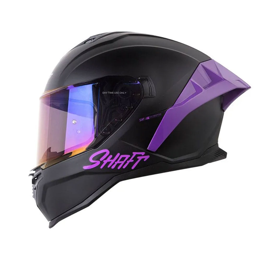 CASCO INTEGRAL SHAFT 598 GTR NEGRO MATE+MORADO