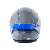 CASCO INTEGRAL SHAFT 504 GRIS+AZUL SMOKE