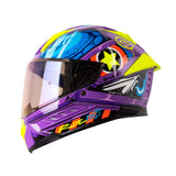 CASCO INTEGRAL SHAFT 595 GUNN MORADO+AZUL