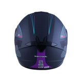 CASCO INTEGRAL KONTROL 878 ORTEX NEGRO+FUCSIA NEÓN