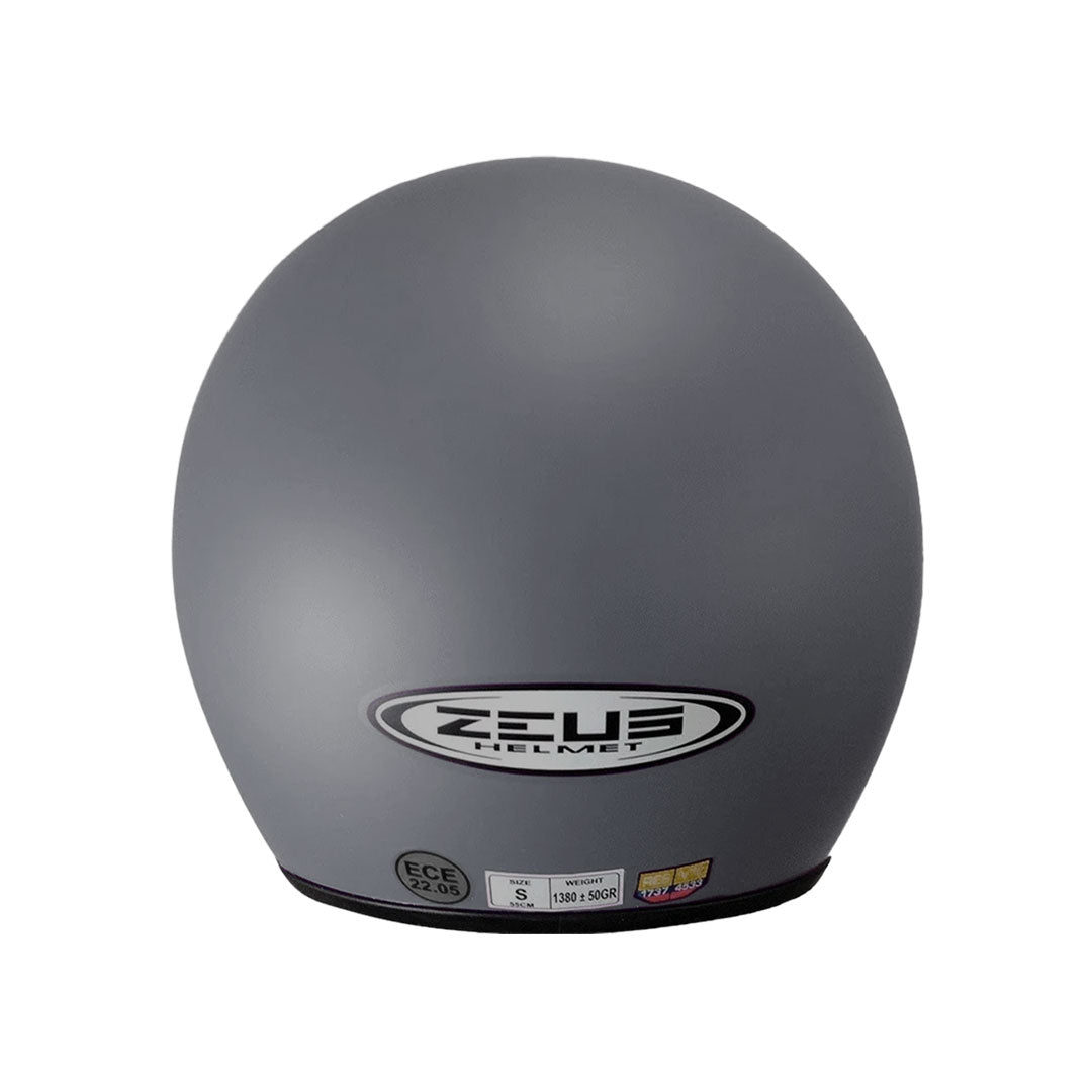 CASCO ZEUS 507 ABIERTO TITANIO MATE