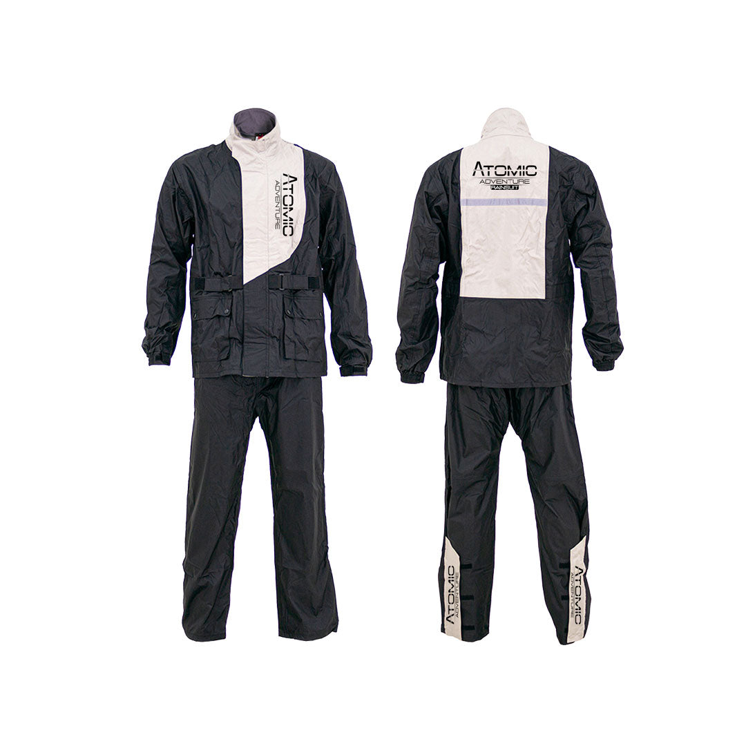 IMPERMEABLE ADVENTURE ATOMIC NEGRO+GRIS