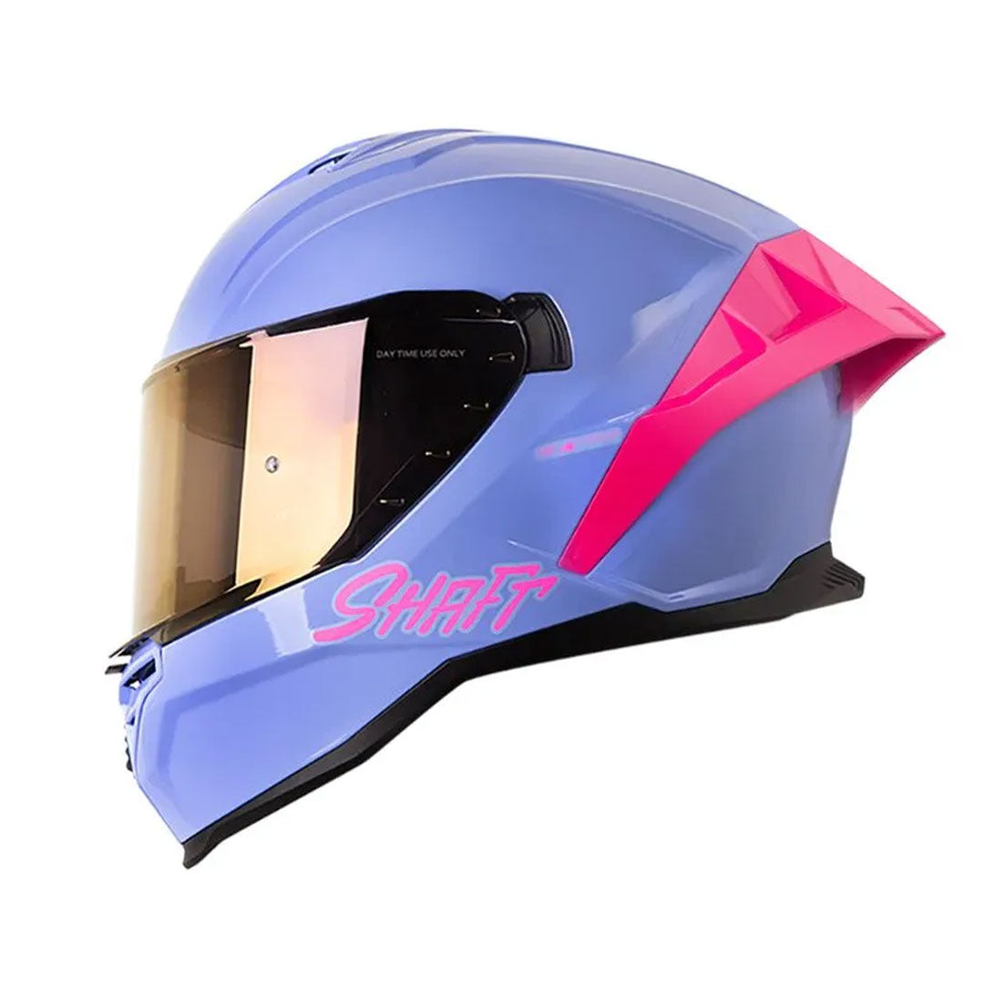 CASCO INTEGRAL SHAFT 598 GTR AZUL CLARO+FUCSIA