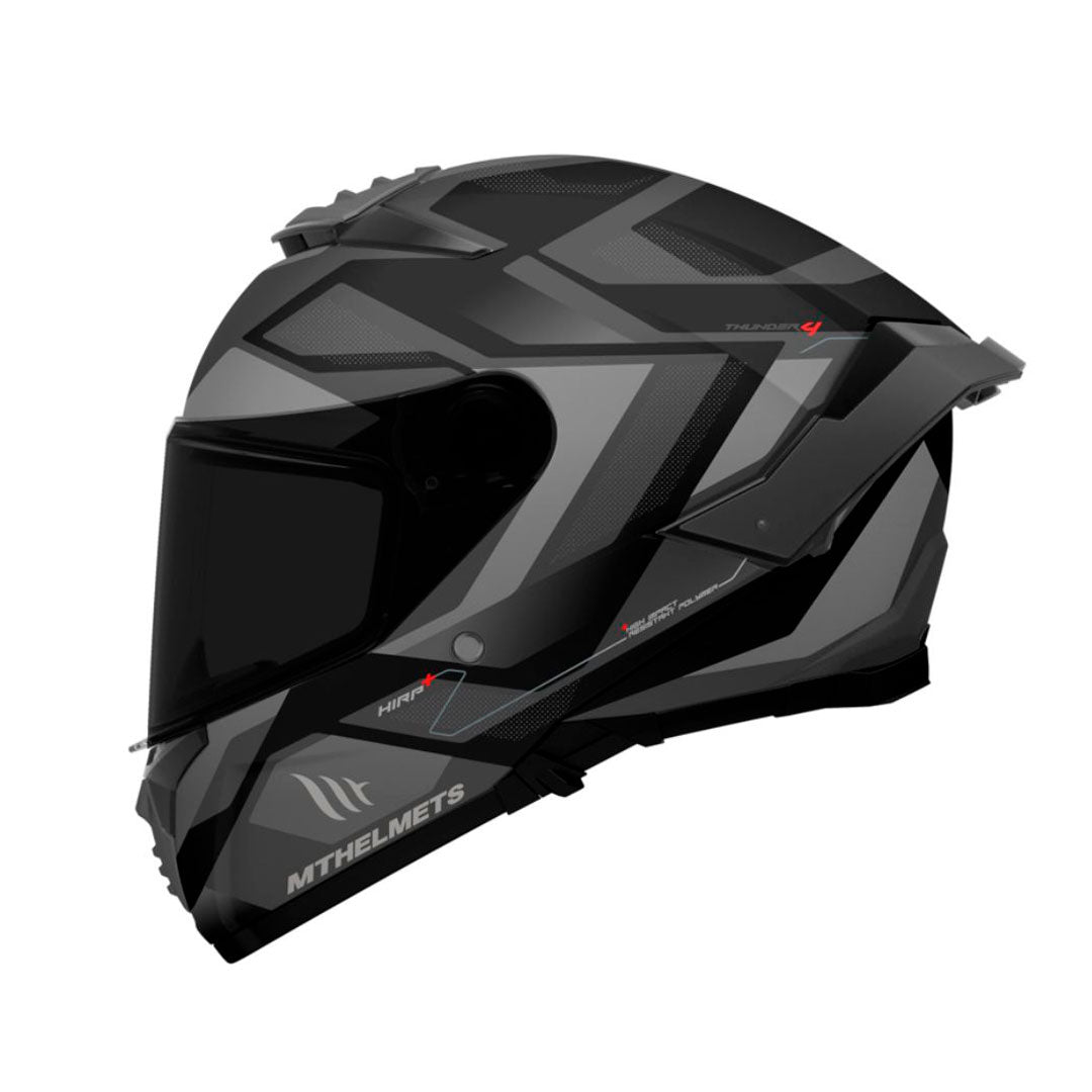 CASCO INTEGRAL MT THUNDER 4 SV LABYRINTH A1 NEGRO+GRIS