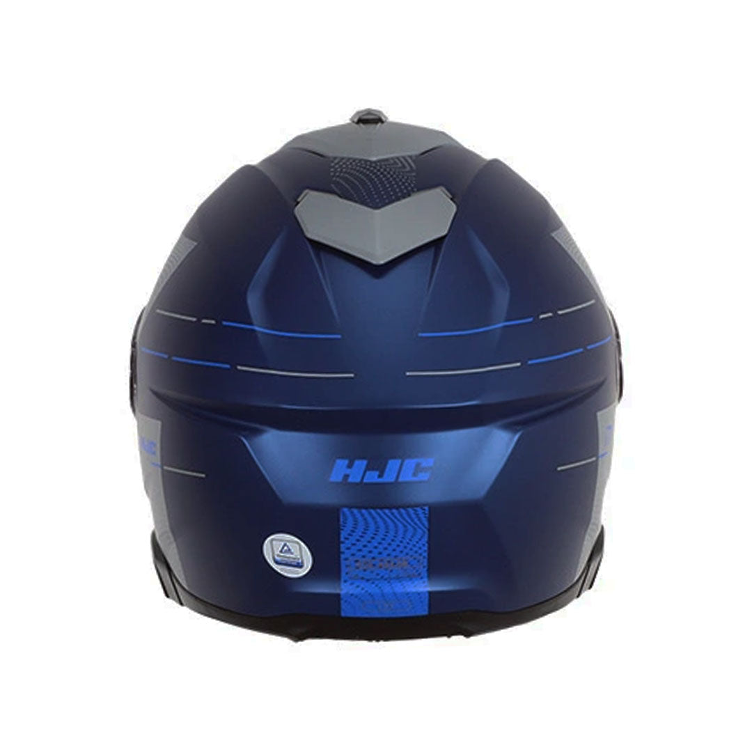 CASCO INTEGRAL HJC I71 PEKA_MC2-SF AZUL+GRIS