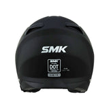 CASCO ABIERTO SMK GTJ NEGRO MATE