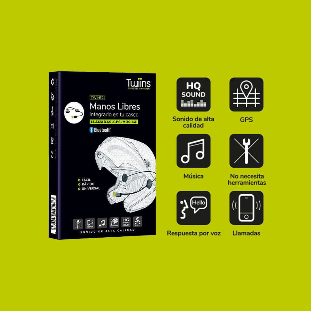 INTERCOMUNICADOR TWIINS HF2 5.0