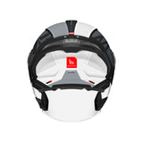 CASCO INTEGRAL MT OF515 SV COSMO SV SILENCE B2 GRIS MATE+BLANCO+ROJO