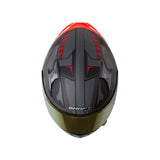 CASCO INTEGRAL SHAFT PRO 612 DV EVO AF087 GRIS OSCURO + ROJO