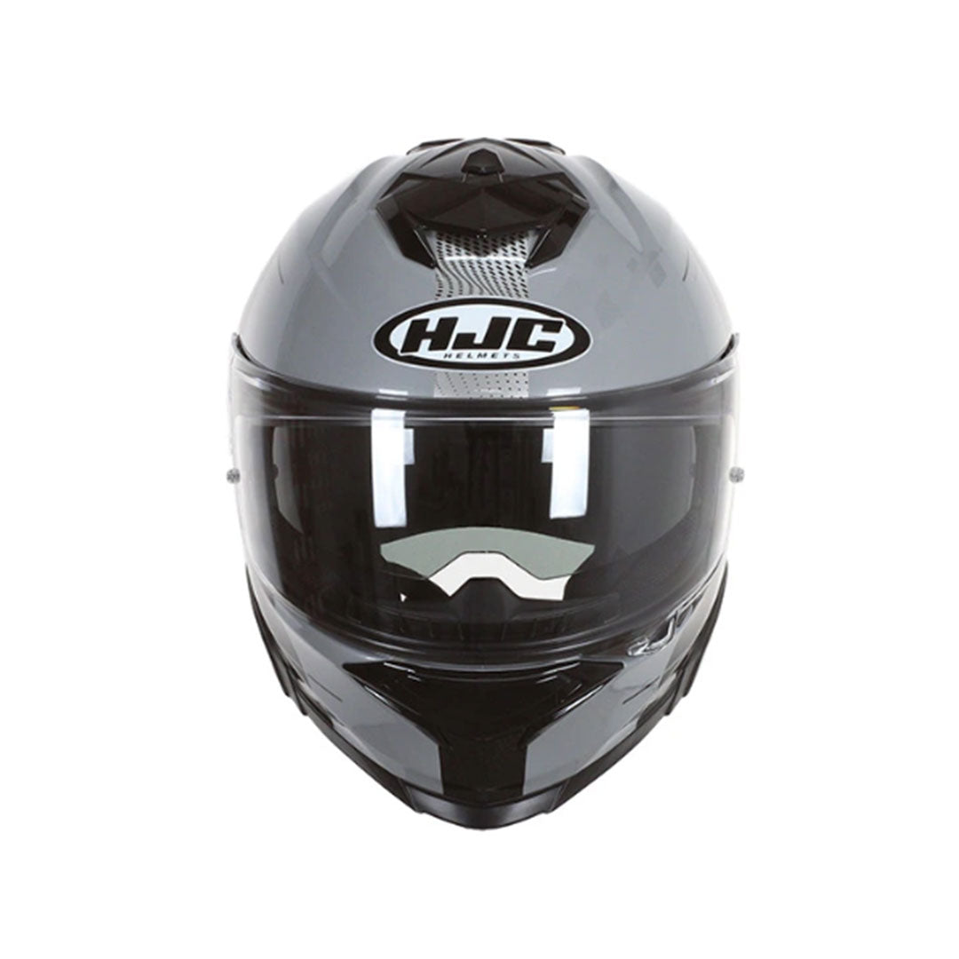 CASCO INTEGRAL HJC I71 PEKA_MC5 GRIS+NEGRO