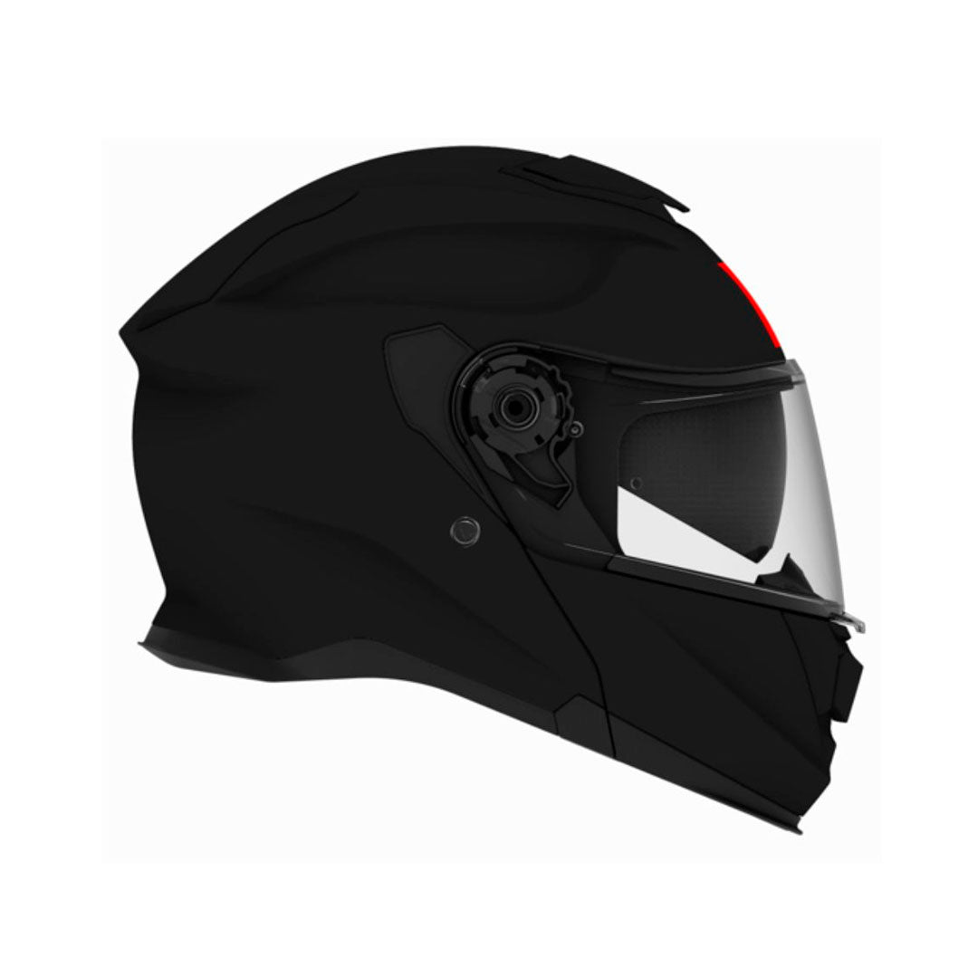 CASCO ABATIBLE EXODUS SV SOLID A1 NEGRO MATE