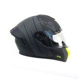 CASCO INTEGRAL XSPORTS M75 VRAVE GRIS+VERDE NEÓN