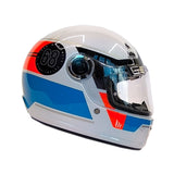CASCO INTEGRAL MT FF119 JARAMA SV GENUINE A0 BLANCO+AZUL+ROJO