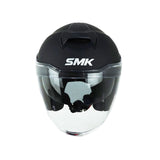 CASCO ABIERTO SMK GTJ NEGRO MATE