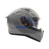 CASCO INTEGRAL SHAFT 532 DV PLANO GRIS+AZUL