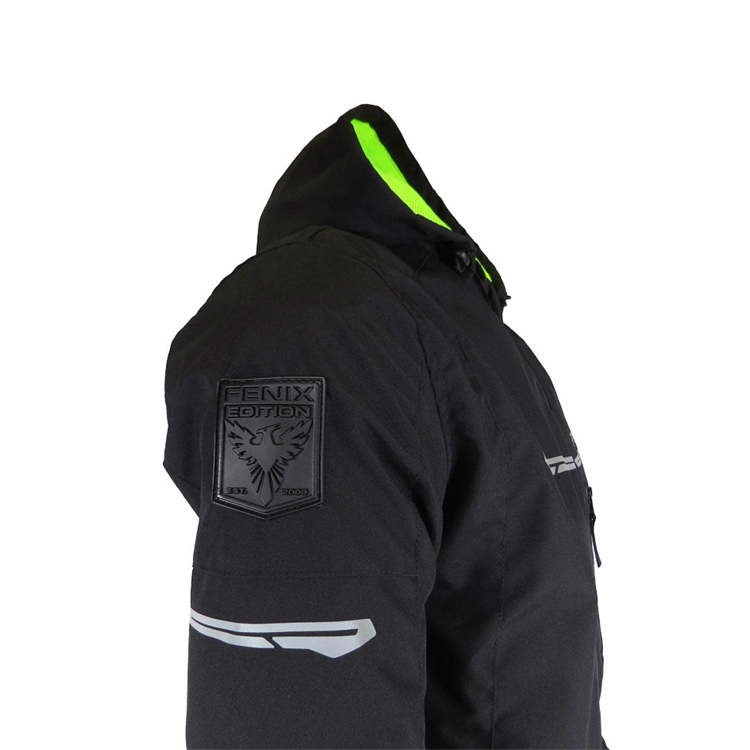 CHAQUETA HOMBRE PROTECCIÓN PIGMALION FENIX NEGRA
