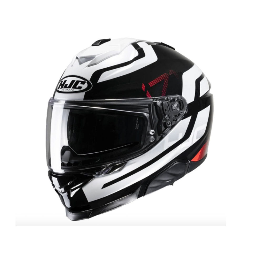 CASCO INTEGRAL HJC I71 ENTA_MC1 NEGRO+ROJO