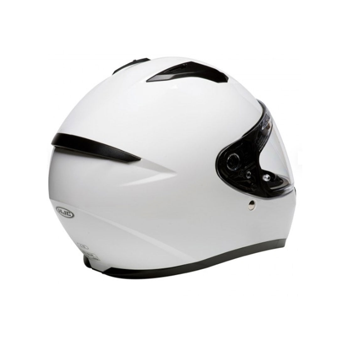 CASCO INTEGRAL HJC C10 PLANO BLANCO PERLA
