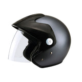 CASCO ZEUS 507 ABIERTO TITANIO MATE