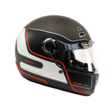 CASCO INTEGRAL MT FF119 JARAMA SV BAUX E5 GRIS MATE+ROJO
