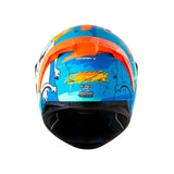 CASCO INTEGRAL SHAFT 582_SP EVO ADVENTURE TIME AZUL
