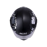 CASCO NIÑO ABATIBLE ICH 3110 WILD SOUL NEGRO MATE+GRIS