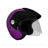 CASCO ZEUS 507 ABIERTO MORADO MATE