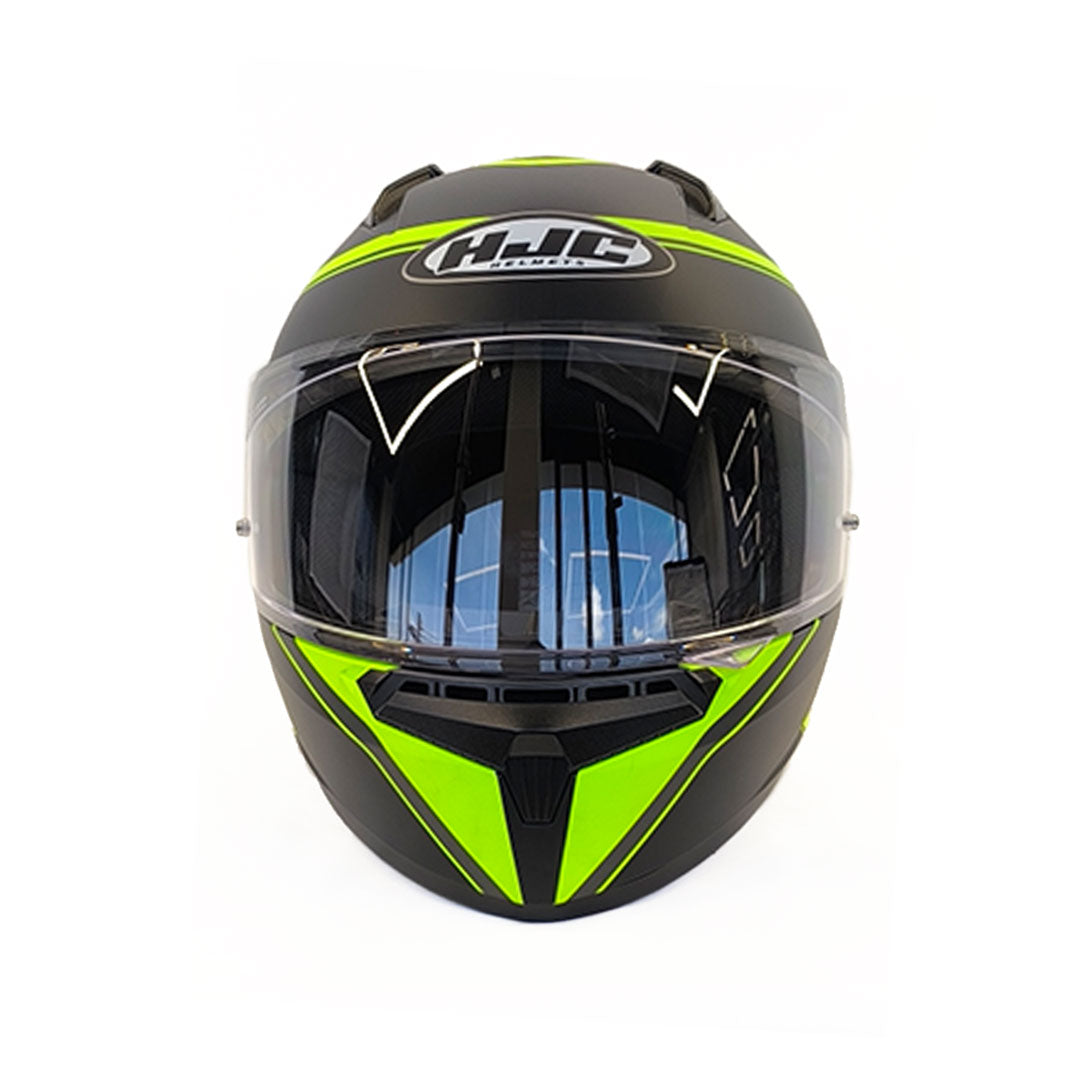 CASCO INTEGRAL HJC C10 ELIE_MC3-SF NEGRO+AMARILLO NEÓN