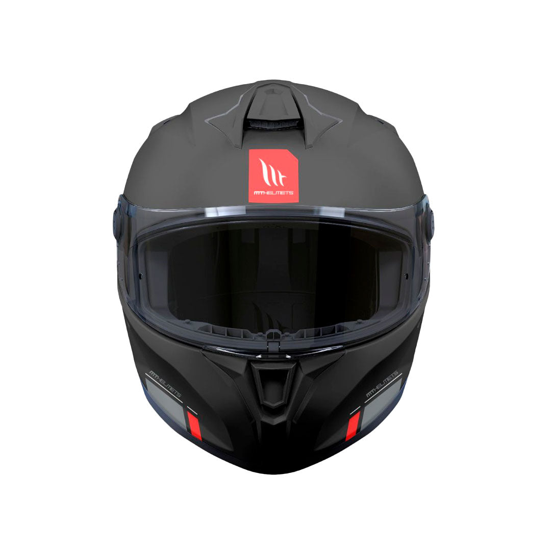 CASCO INTEGRAL TARGO S SOLID A1 NEGRO MATE