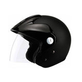 CASCO ZEUS 507 ABIERTO NEGRO MATE