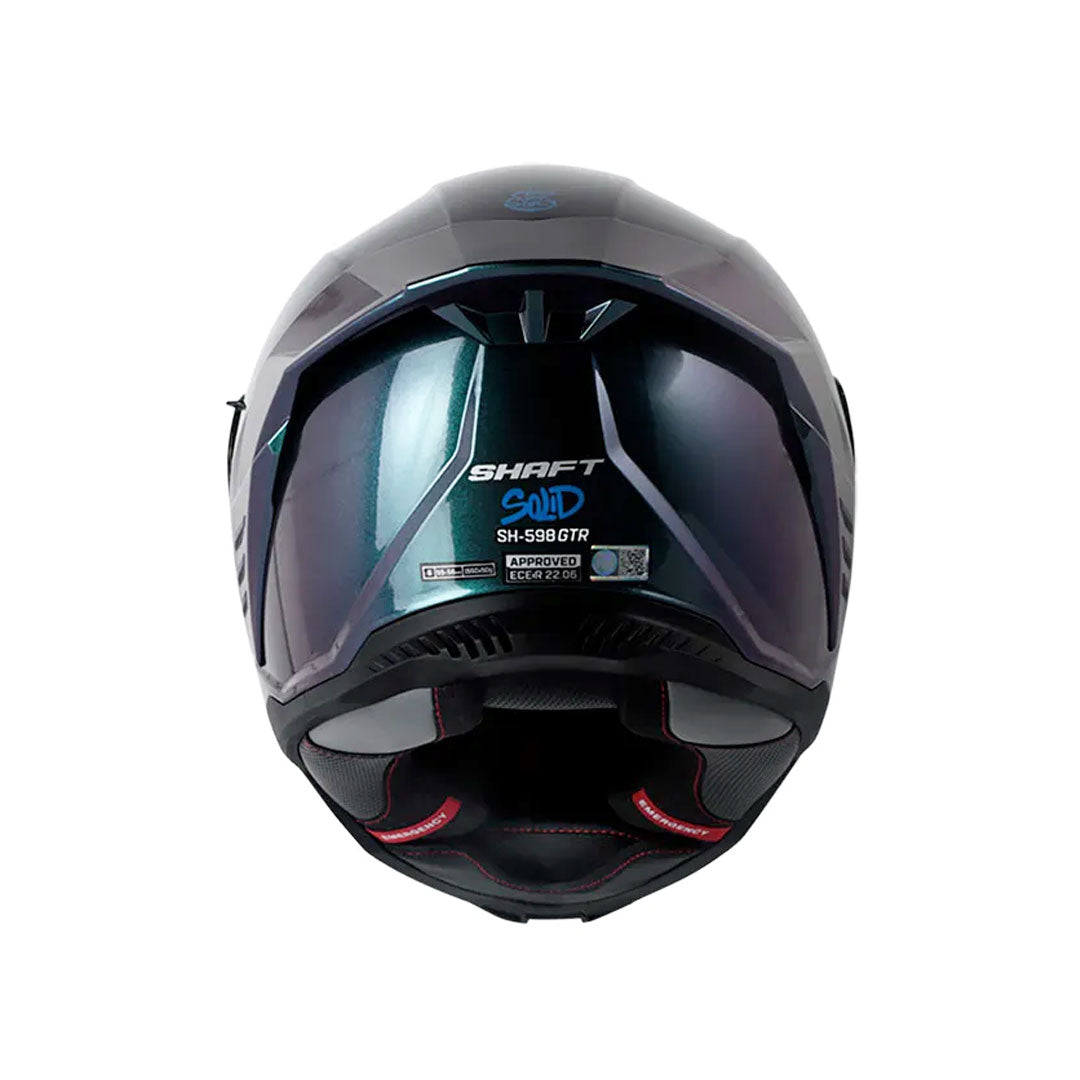 CASCO INTEGRAL SHAFT 598GTR CAMALEÓN AZUL