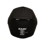 CASCO ABATIBLE SMK GULLWING NEGRO MATE