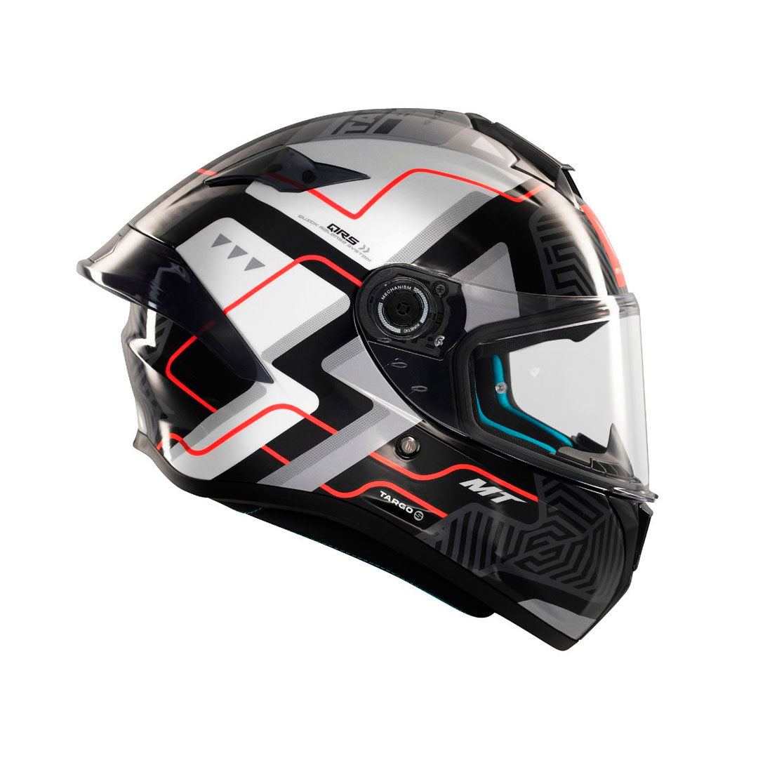 CASCO INTEGRAL TARGO S BRIK C0 BLANCO BRILLO