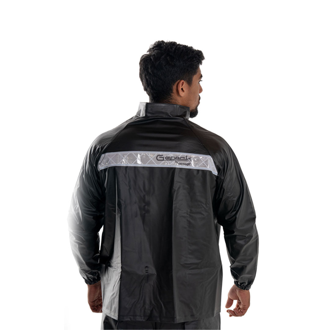IMPERMEABLE VETROX GE-PACK RIDE NEGRO