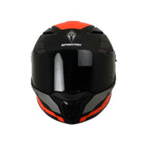 CASCO INTEGRAL SPARTAN PANTHER SV PRESTIGE B5 NEGRO+GRIS+NARANJA NEÓN