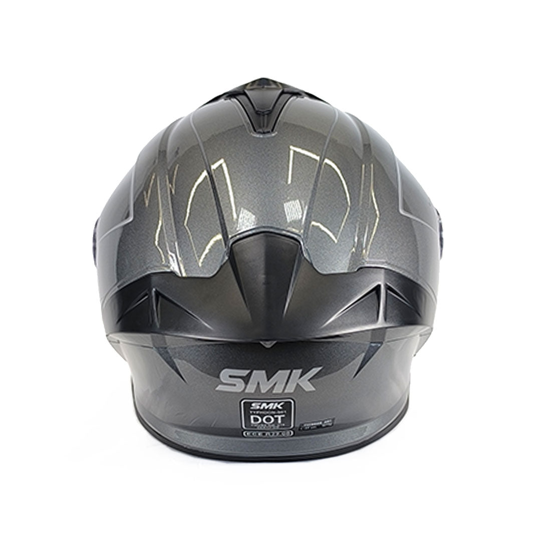 CASCO INTEGRAL SMK TYPHOON PLANO GRIS BRILLANTE ANTHRACITE