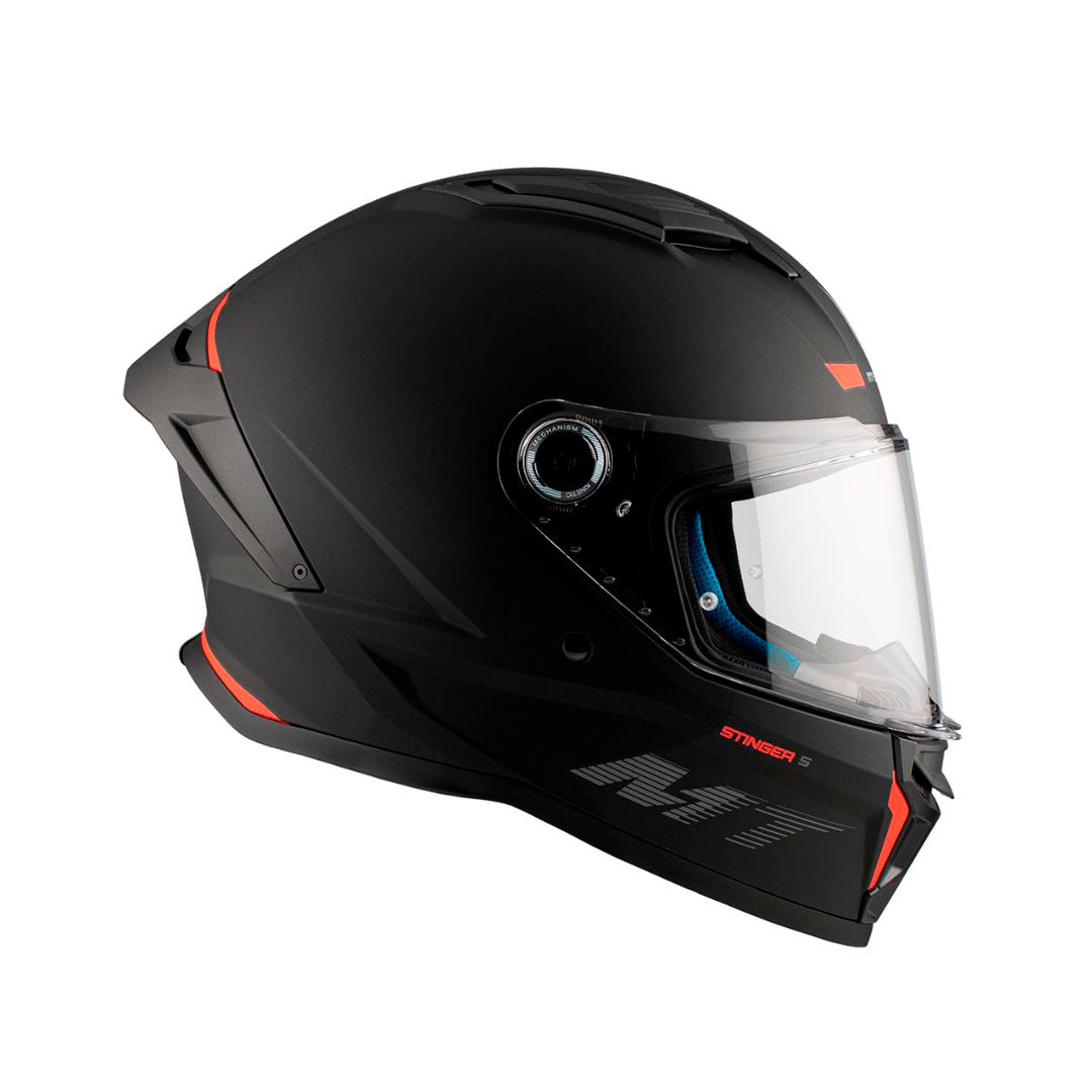 CASCO INTEGRAL STINGER 2 A1 NEGRO MATE